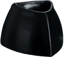 Фигурное кашпо СИМАЛЕНД Треугольник черное, 0.3 л 7007883