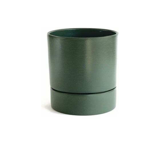 Горшок с поддоном Сады Аурики керамика, Берген форест, №3 d15см, h15,5см, 1,8л 073983