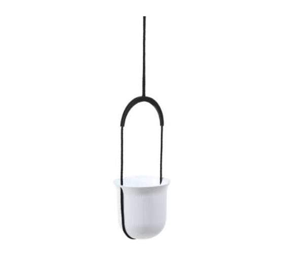 Кашпо Scheurich подвесное LUCA jumper d18 h17см 2.3л белый 074285