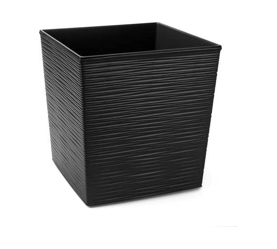 Кашпо Scheurich с вкладышем пластик JUKA d30*30*31см dluto черный 050452