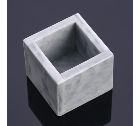 Горшок для цветов СИМАЛЕНД Суккулент мрамор, 6.5x6.5x6 см 5298327