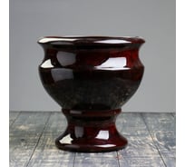 Горшок цветочный СИМАЛЕНД Кубок большой 14 л, 33.5 см, коричневый 1304666