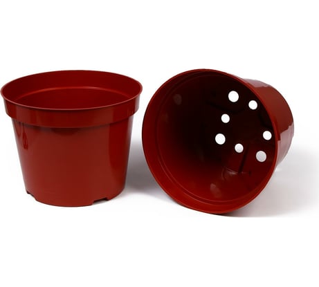 Горшок для рассады Greengo круглый,10 л, 28х22, терракот 4597047