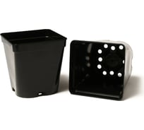 Горшок для рассады Greengo квадрат, 3 л, 15х15 см 5493160