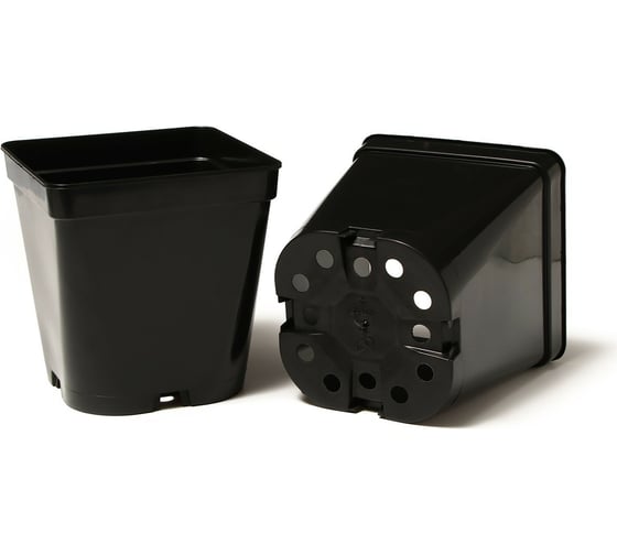 Горшок для рассады Greengo квадрат, 3 л, 15х15 см 5493160