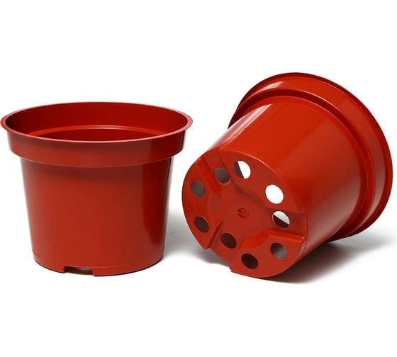 Горшок для рассады Greengo круглый, 3 л, 19x15 см, терракот 4597946