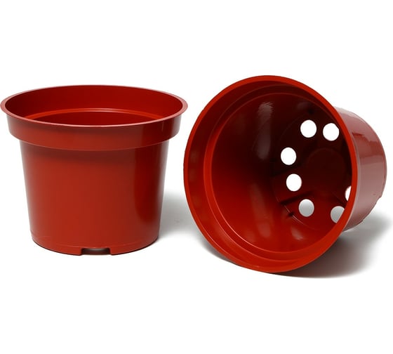 Горшок для рассады Greengo круглый, 3 л, 19x15 см, терракот 4597946