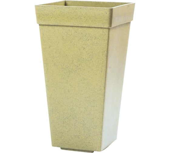 Горшок цветочный Multyhome Symphony 27х27х50см (19л), лайм EU5100476