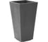 Горшок цветочный Multyhome Sonata 35х35х70см (50л), стальной серый EU5100007 1