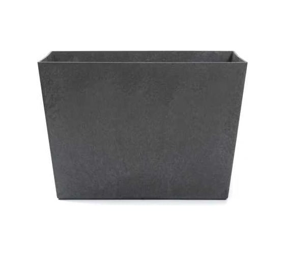 Горшок цветочный Multyhome Sonata Trough 72 л, стальной серый EU5100066