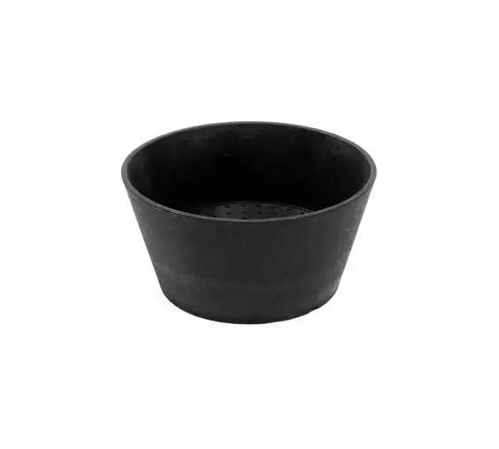 Горшок цветочный Multyhome Octavia d30х15см (8л), черный EU5100289