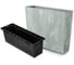 Горшок цветочный Prosperplast Urbi Case 600 Beton Effect Tower (12/44л), серый бетон DUC600TE-422U 1