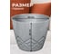 Горшок цветочный Prosperplast Areco Beton Effect 300E (12,8л), серый бетон DARE300E-422U 3