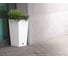 Горшок цветочный Prosperplast Rato Square 240 (7,5/19л), белый DRTS240-S449 2
