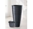 Горшок цветочный Prosperplast Freze 400 (18/59л),черный DHFE400-S433 10
