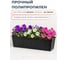 Горшок цветочный Prosperplast Ratolla Case P 600 (9,9л) балконный с поддоном, антрацит ISR600P-S433 4