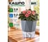 Кашпо с фитильным автополивом BestRoom графит 1л 1шт 300-081 2