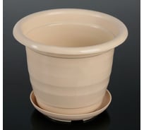 Горшок для цветов Доляна Арена 2 л, пудра 1345277