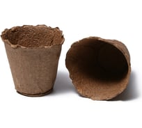 Набор торфяных горшков Greengo Умный город 11x10 см, 500 мл, 20 шт. 1306322