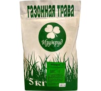Семена газона Изумруд Капризная королева смесь трав, 5 кг 2450006737659
