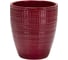 Кашпо из керамики SCHEURICH 667 Dark Red, диам. 15 см, темно-красный 061262 1
