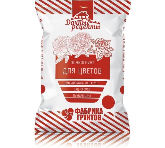 Универсальный цветочный грунт Дачные рецепты Premium magic Garden 25л 0281