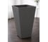 Горшок цветочный Multyhome Sonata 26x26x50см (19л), черный сланец EU5100008 1