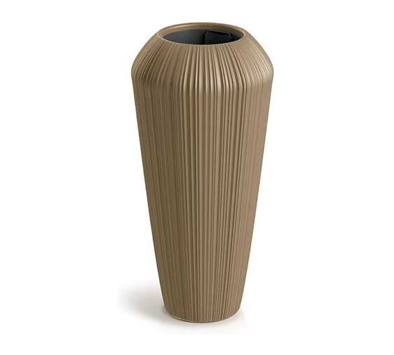 Кашпо Scheurich DPOH560-465U Ороха Ø56; выс.90см 20/130л карамель с вкладышем 075699