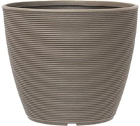 Кашпо Teraplast DUNA HARENA 38х32 см, светло-коричневое DOT SAND 37475038306