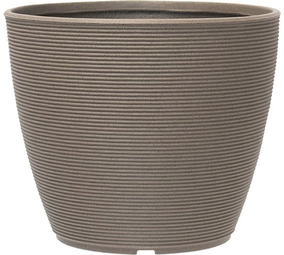 Кашпо Teraplast DUNA HARENA 38х32 см, светло-коричневое DOT SAND 37475038306
