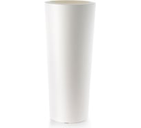 Кашпо Teraplast SCHIO CONO 40х90 см, белое 11424090043