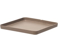 Поддон Teraplast MATTER SQUARE 33.5x33.5 см, светло-коричневое DOT SAND 39482038306