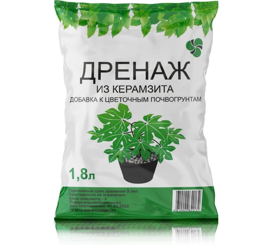 Фабрика грунтов Дачные рецепты Дренаж 1,8 2556