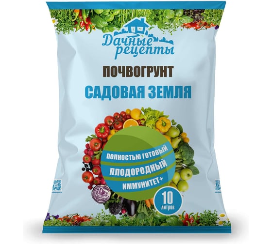 Садовая земля Дачные рецепты 10 л 0441