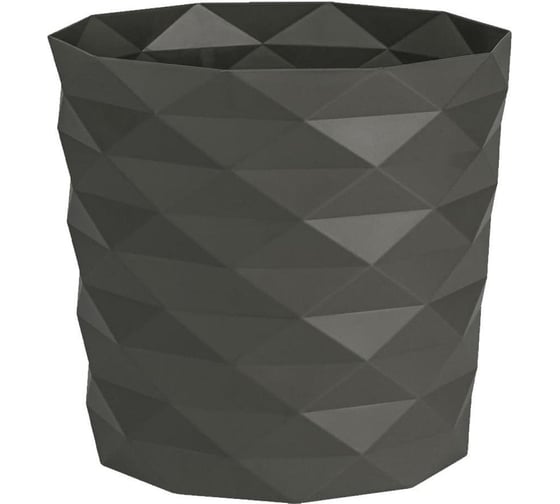 Кашпо La Decoro Диамант, 3 л, трюфель 284147