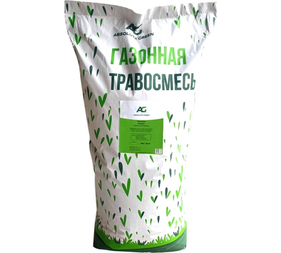 Газонная травосмесь Склон 20 кг ABSOLUTE GREEN 00000000282 1