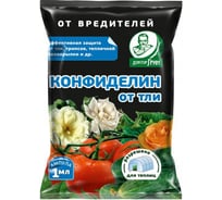Средство от вредителей Доктор Грин Конфиделин от тли, ампула 1мл 4690698019475