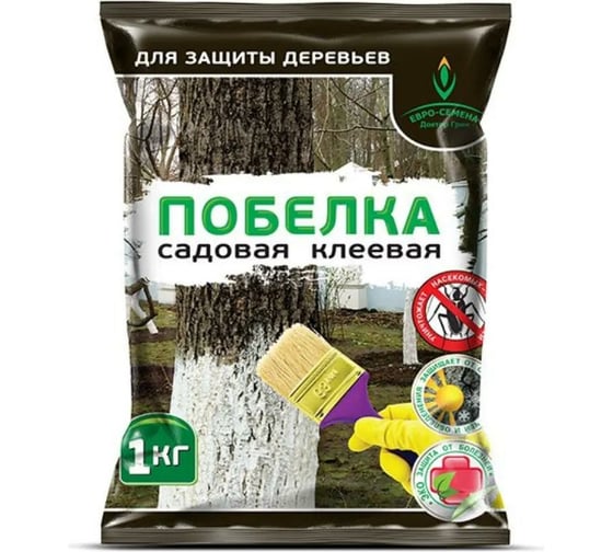 Садовая клеевая побелка Доктор Грин 1кг 4690698014500