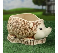 Фигурное кашпо СИМАЛЕНД Ёж под шамот, 3 л 144192