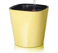 Цветочный горшок с автополивом АКИБИ КОМФОРТ 3 л, светло-желтый ПИ-21-17ТХ
