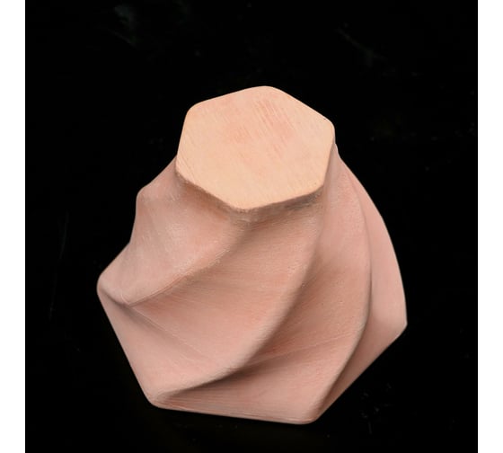 Винтовое кашпо из гипса СИМАЛЕНД Феерия розовое, 10.5x9 см 5161878