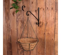 Подвесное кашпо с кокосовым вкладышем СИМАЛЕНД Усеченый конус 35 см 4895774