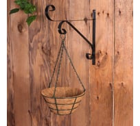 Подвесное кашпо с кокосовым вкладышем СИМАЛЕНД Усеченый конус 25 см 4895773