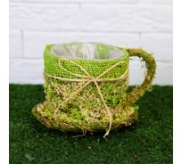 Кашпо СИМАЛЕНД Кружка 19х16х11 см 4157394