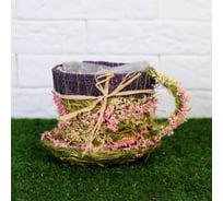 Кашпо СИМАЛЕНД Кружка 18х15х11 см 4157393