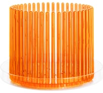 Цветочный горшок для орхидеи АКИБИ КОРОНА оранжевый флюр ПИ-6-9ТХ