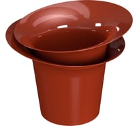 Цветочный горшок АКИБИ МОДЕРН 1 л, глина ПИ-26-5ТХ