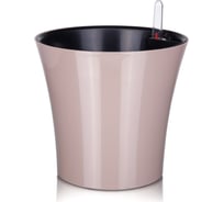 Цветочный горшок с автополивом АКИБИ КОМФОРТ 2.5 л, какао ПИ-24-13ТХ