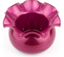 Цветочный горшок для фиалок АКИБИ АЛЕНЬКИЙ ЦВЕТОЧЕК красный перламутр ПИ-20-2ТХ