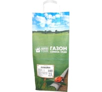 Семена газона Зеленый уголок Травосмесь Лужайка 2.5 кг 20740